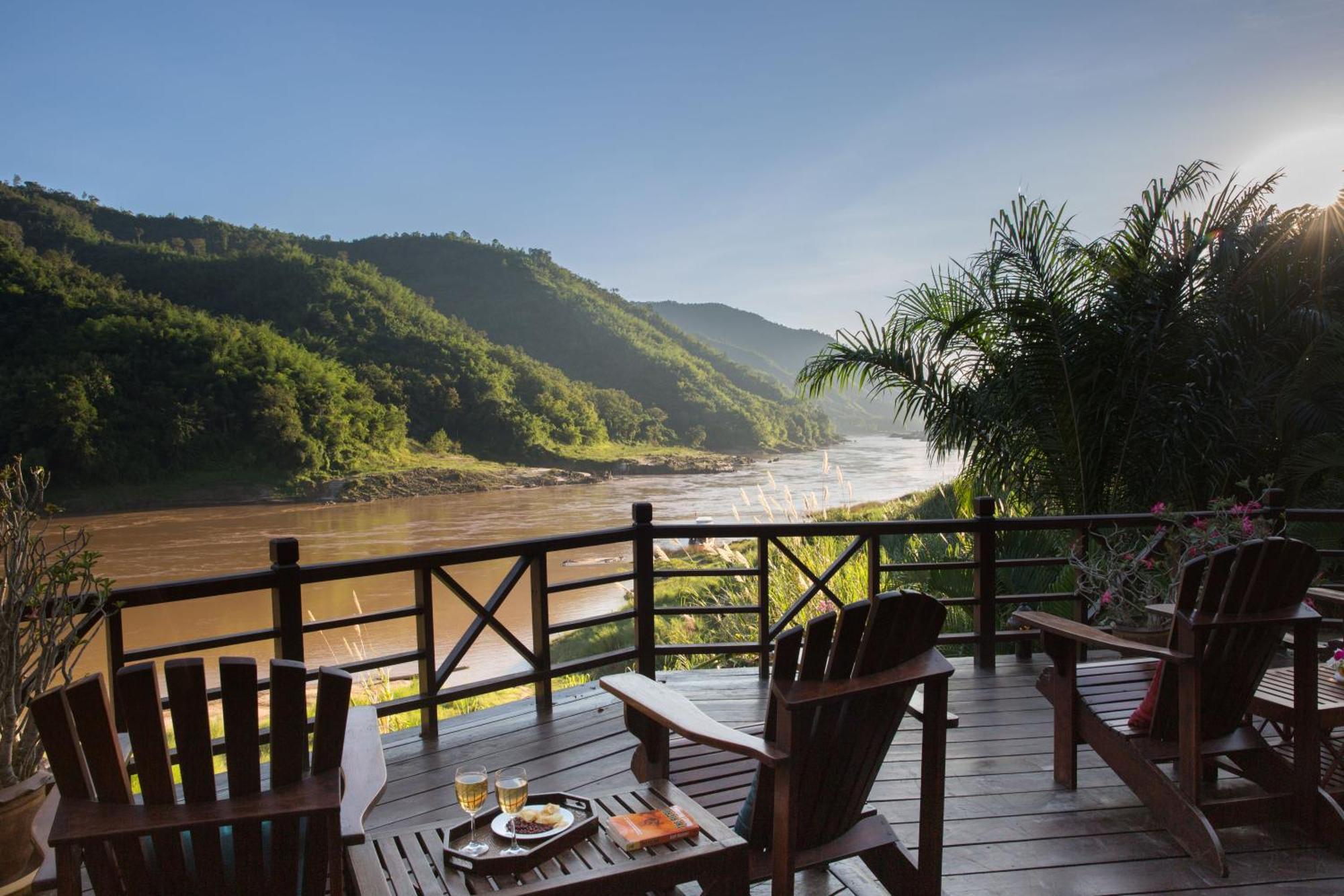 The Luang Say Lodge Muang Pakbèng Buitenkant foto