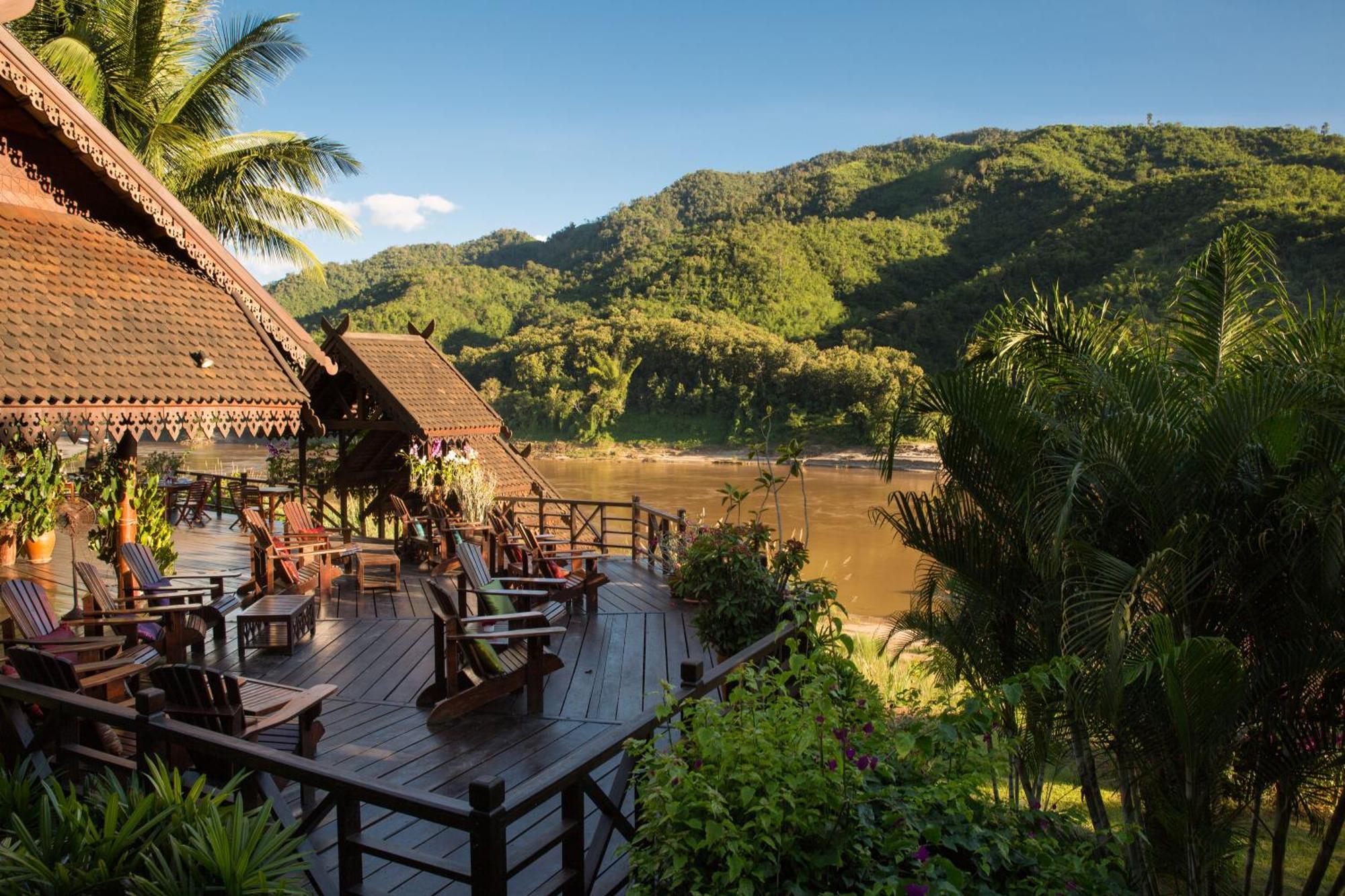 The Luang Say Lodge Muang Pakbèng Buitenkant foto