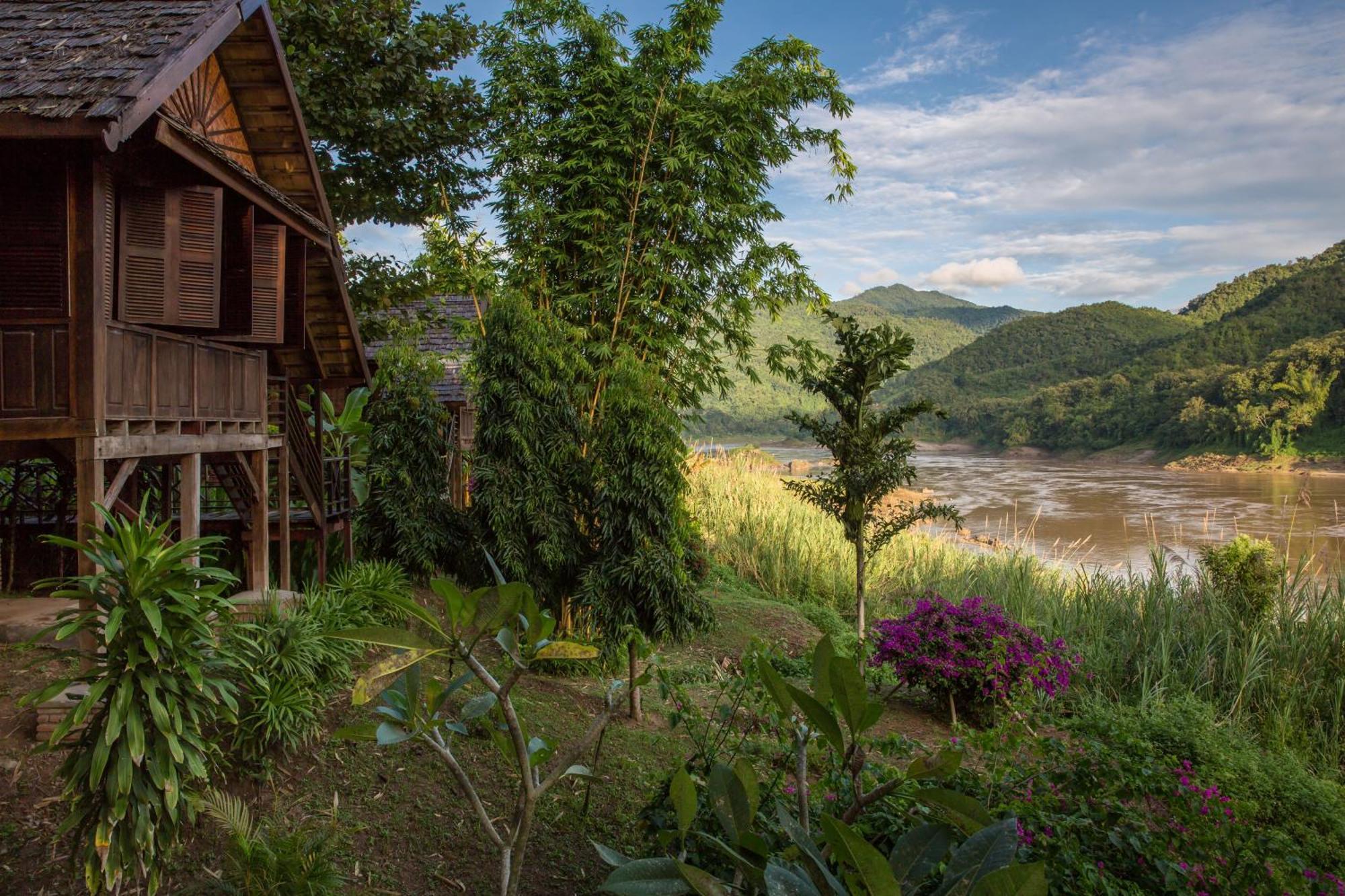 The Luang Say Lodge Muang Pakbèng Buitenkant foto