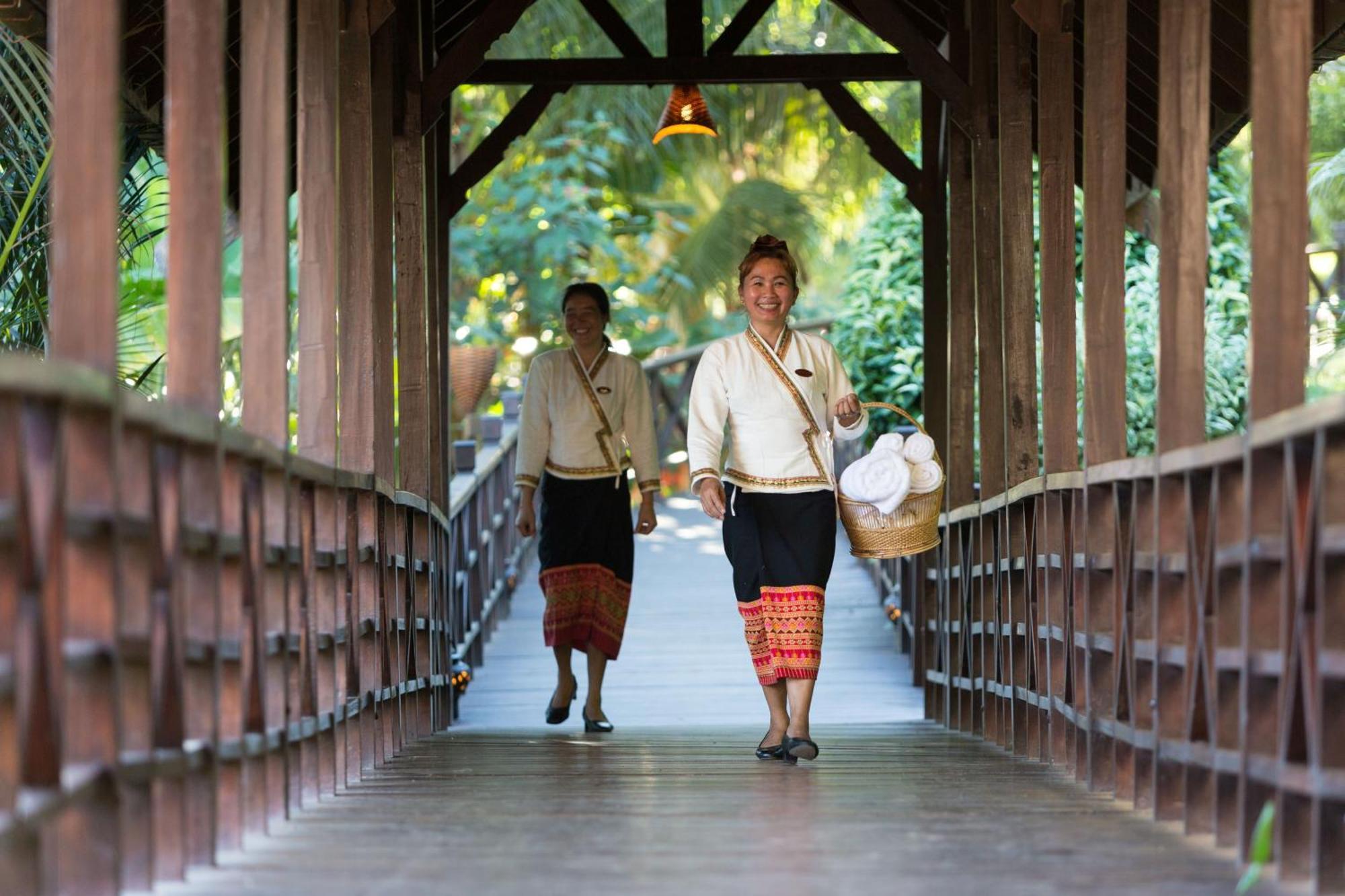 The Luang Say Lodge Muang Pakbèng Buitenkant foto