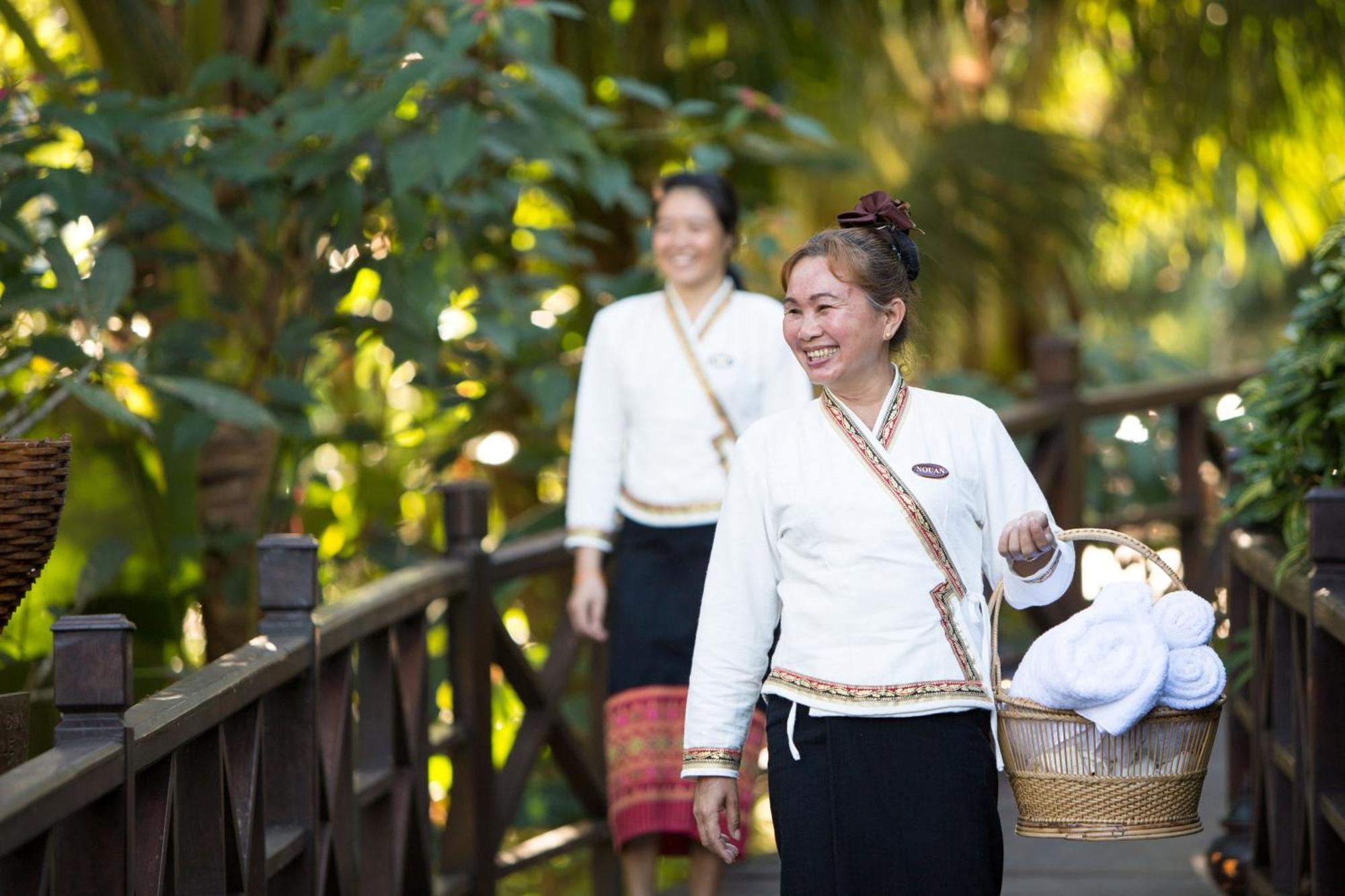The Luang Say Lodge Muang Pakbèng Buitenkant foto