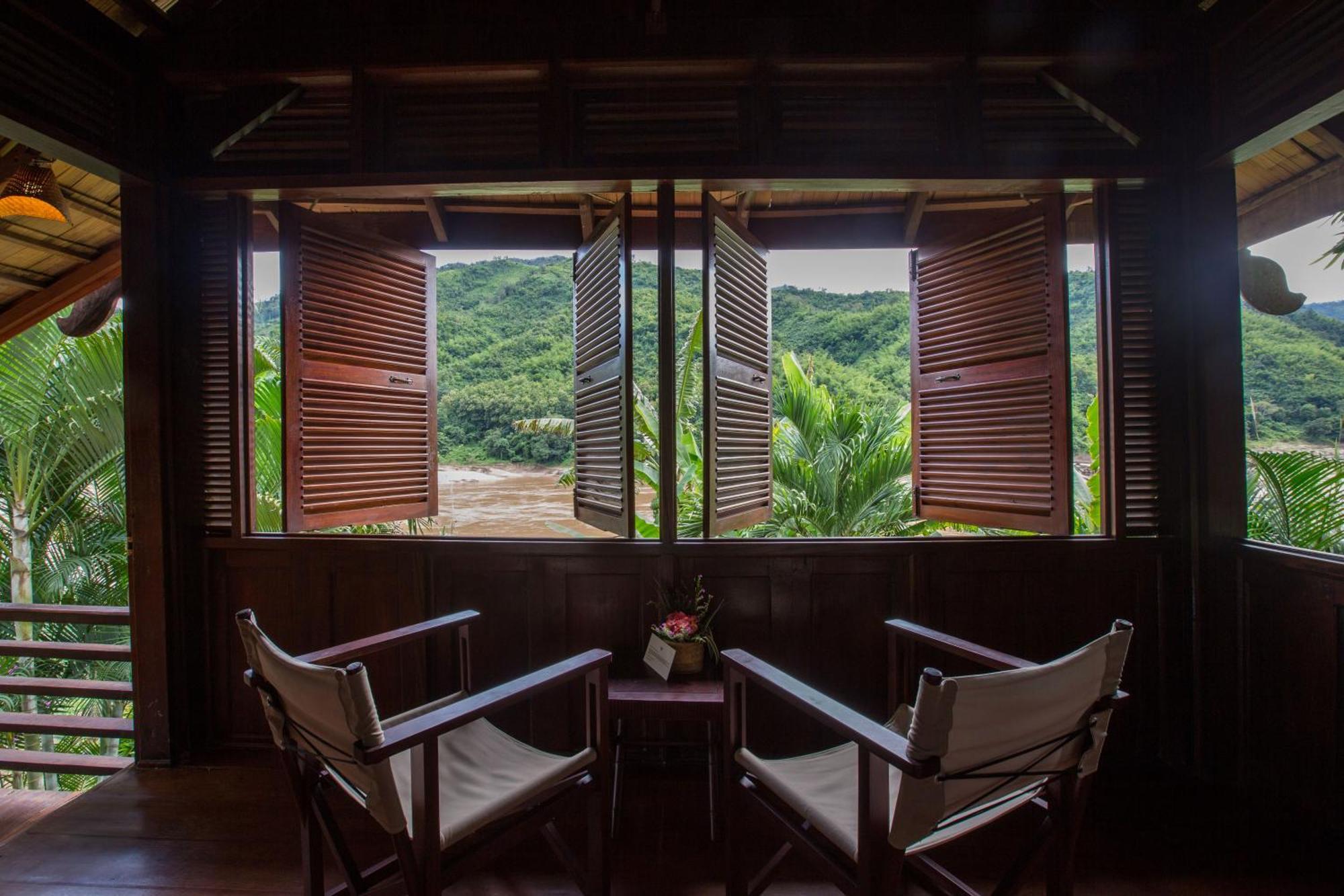 The Luang Say Lodge Muang Pakbèng Buitenkant foto