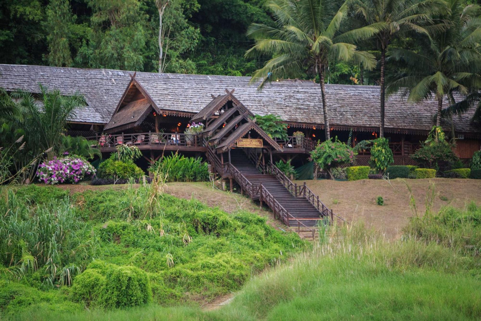The Luang Say Lodge Muang Pakbèng Buitenkant foto